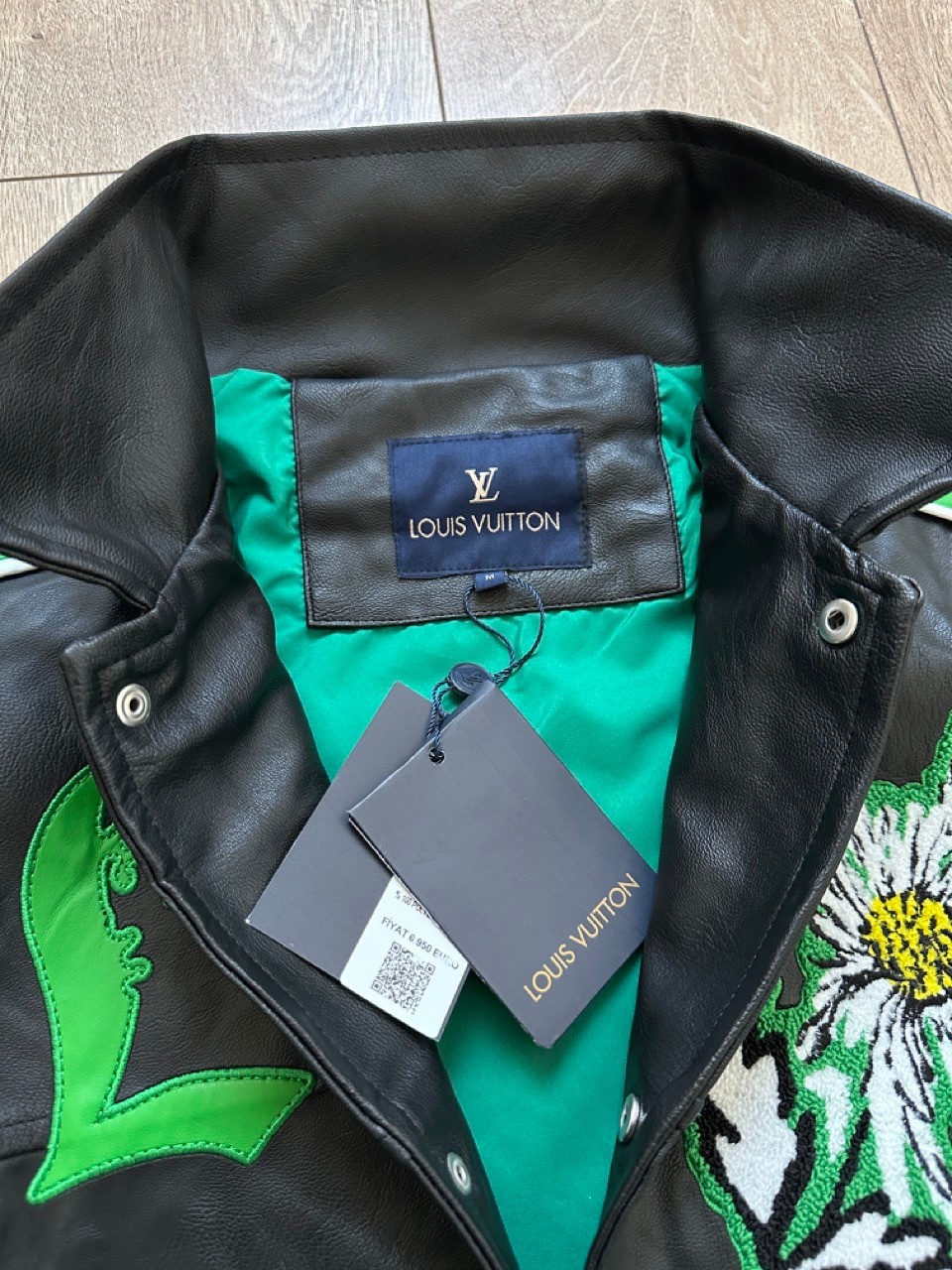 Long Leather Coach Deri Ceket