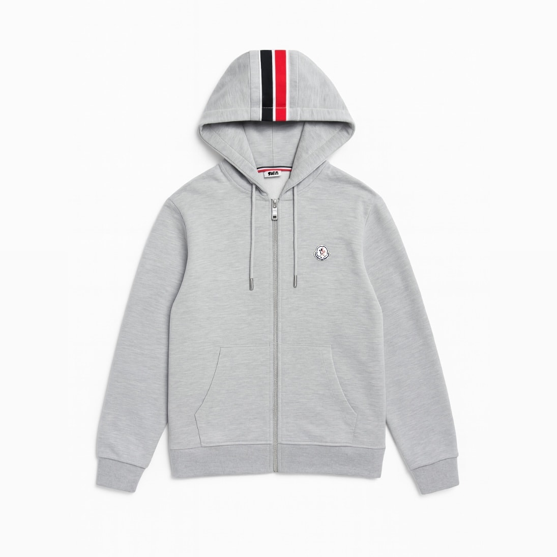 Kapüşonlu Logo Detaylı Sweatshirt - Grey