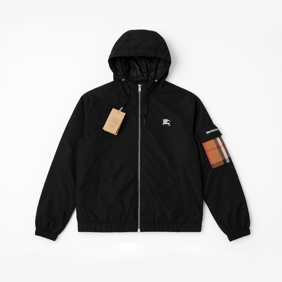 With Logo on the Sleeve Ceket