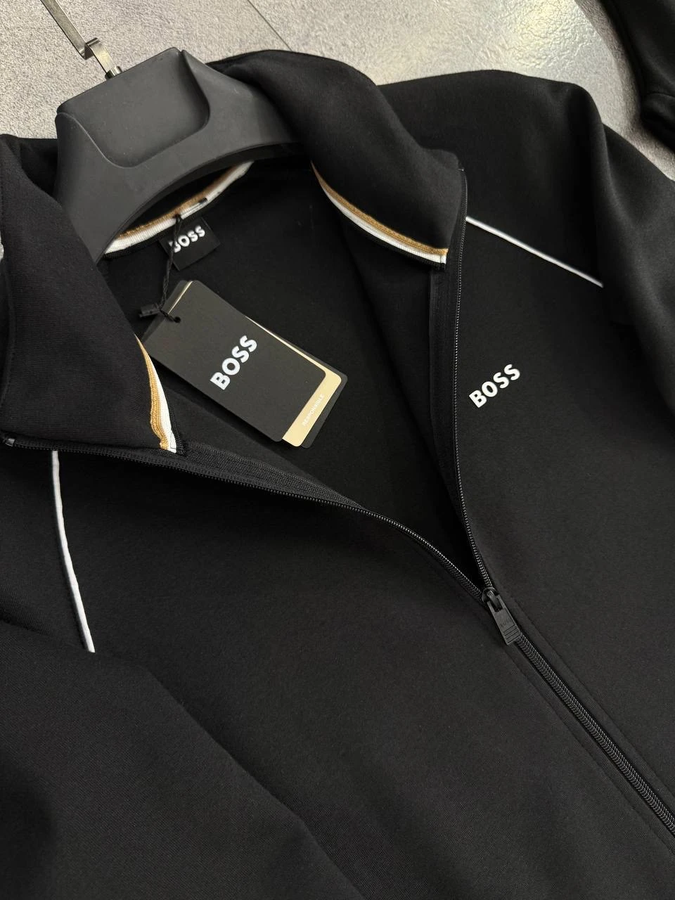 Mini Boss Logo Mercerised Üst