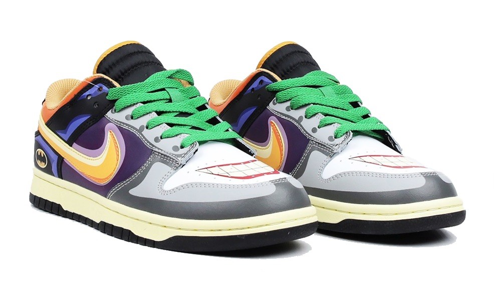 Batman x Joker Dunk Low Custom