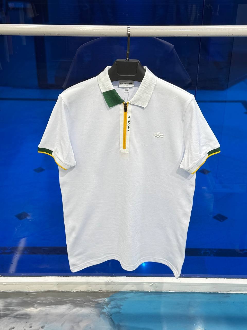 Fermuarlı Polo Yaka T-Shirt