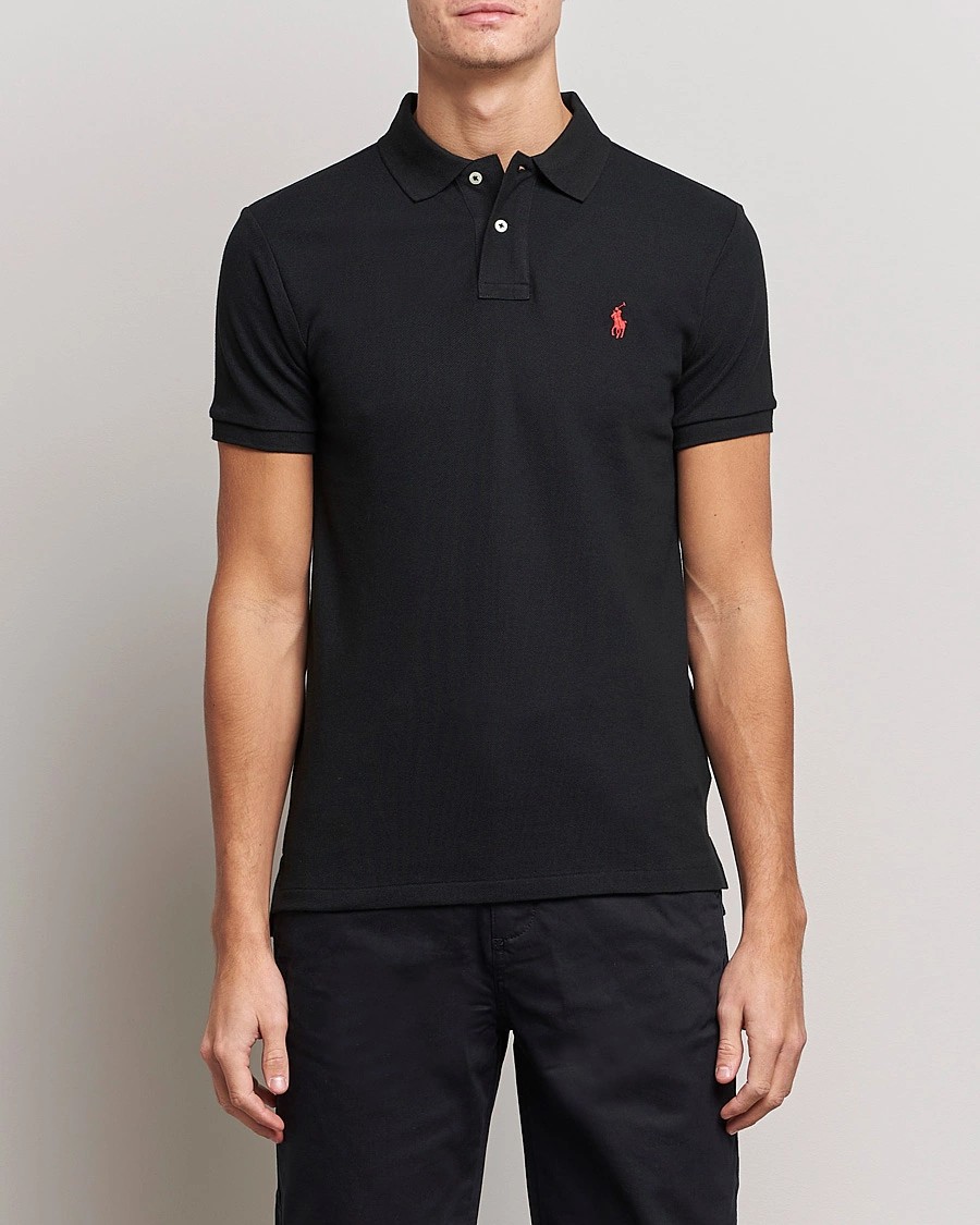 RL Polo Yaka Logo Nakışlı T-shirt