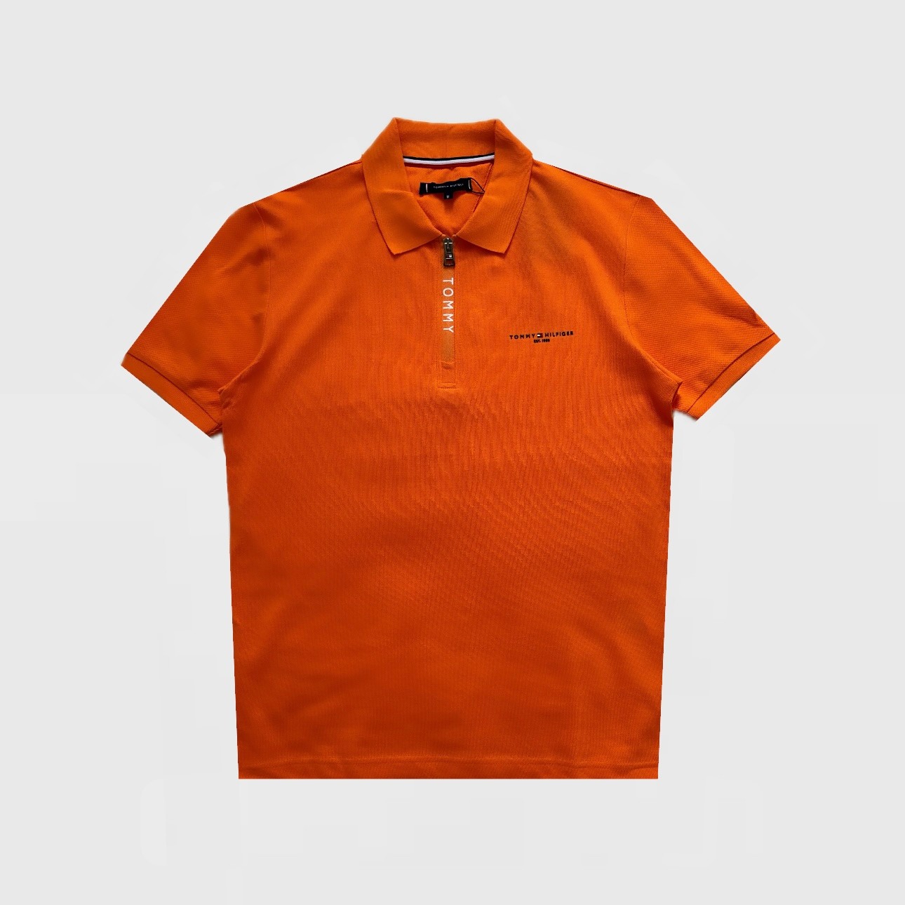 Adaptive Flag Cuff Polo T-Shirt - Turuncu