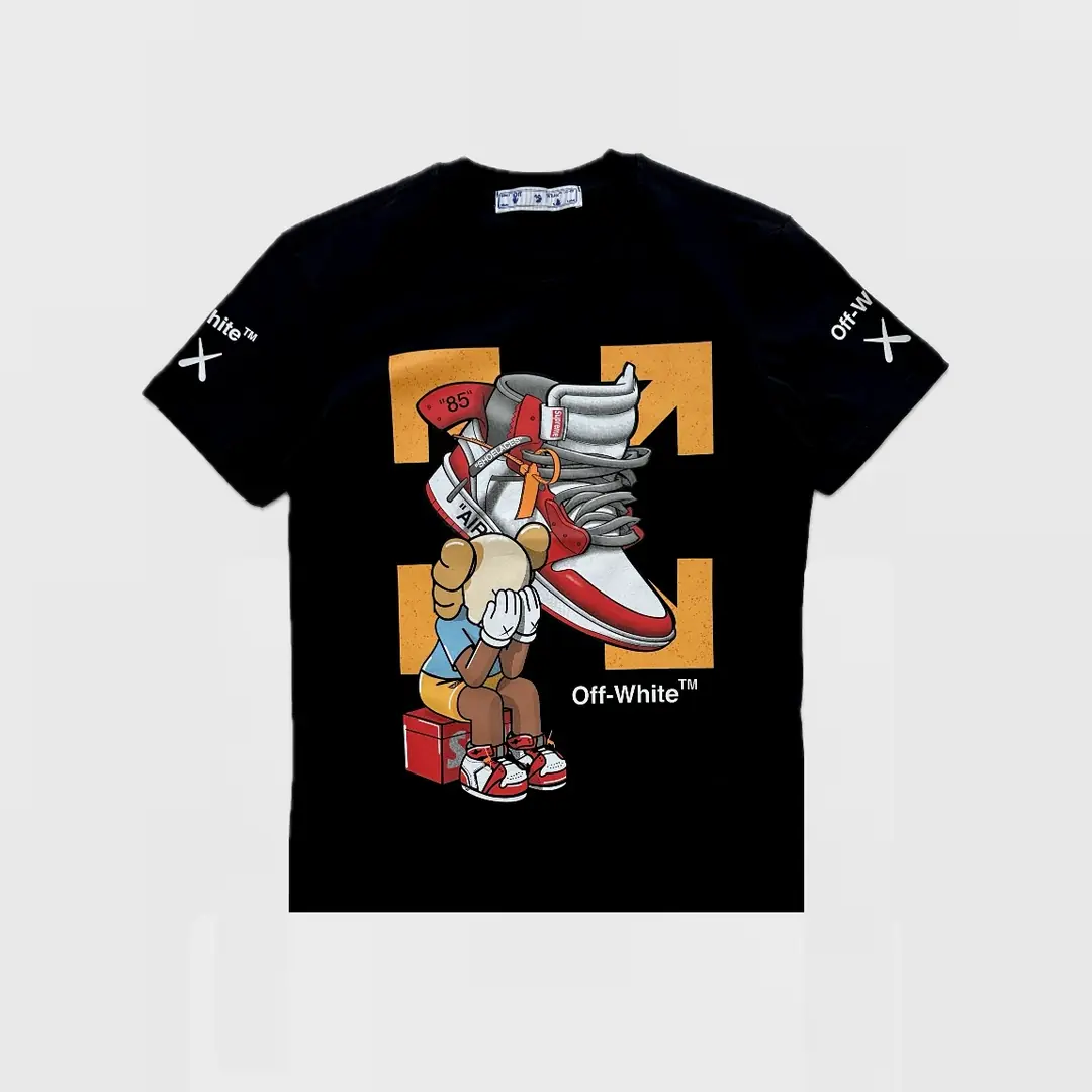 Off-White KAWS コラボ Tシャツ Off-White KAWS コラボ Tシャツ Off