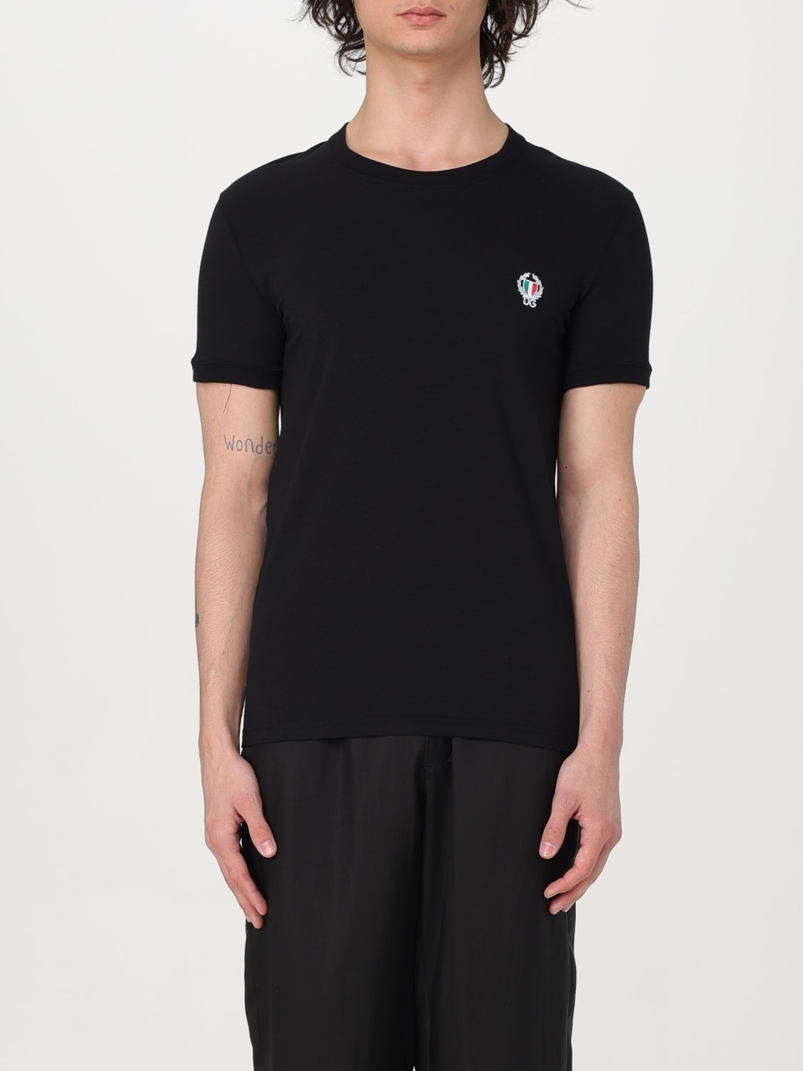 DG Italy Logo Cotton T-Shirt