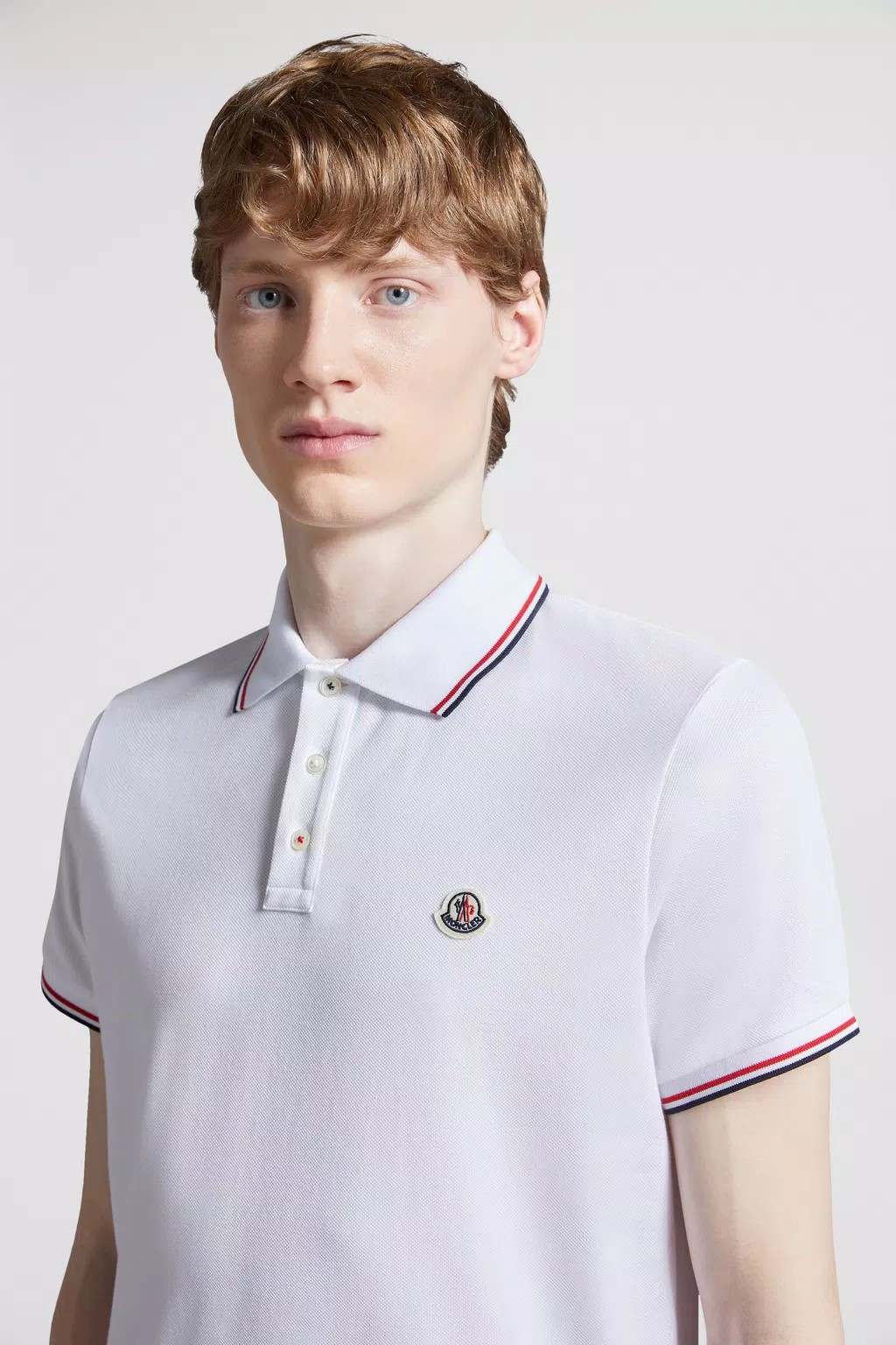 Logo Patch Polo Yakalı T-Shirt