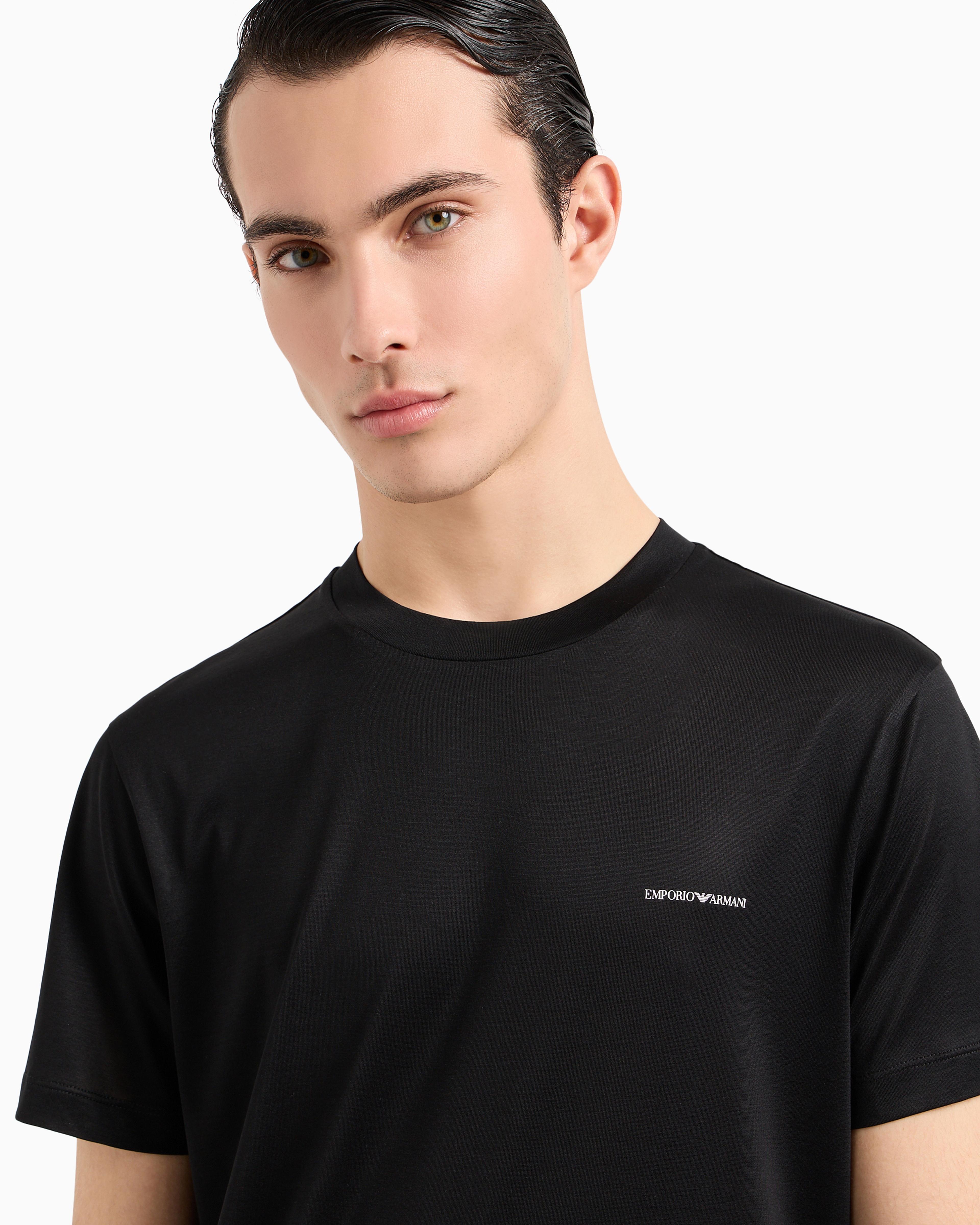 EA Micro Logo Crew Neck T-Shirt