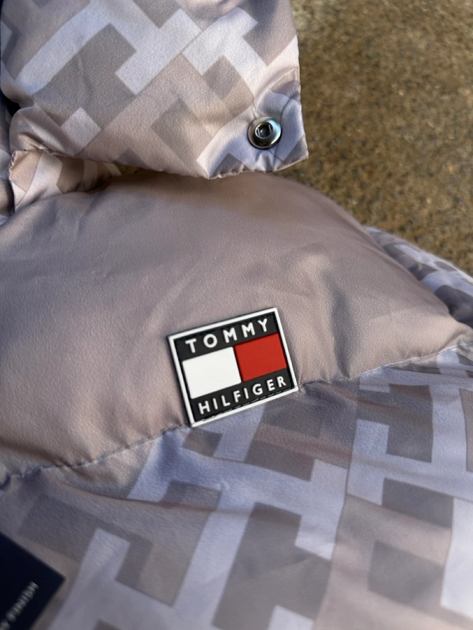 Tjm Alaska Down Desenli Puffer Mont