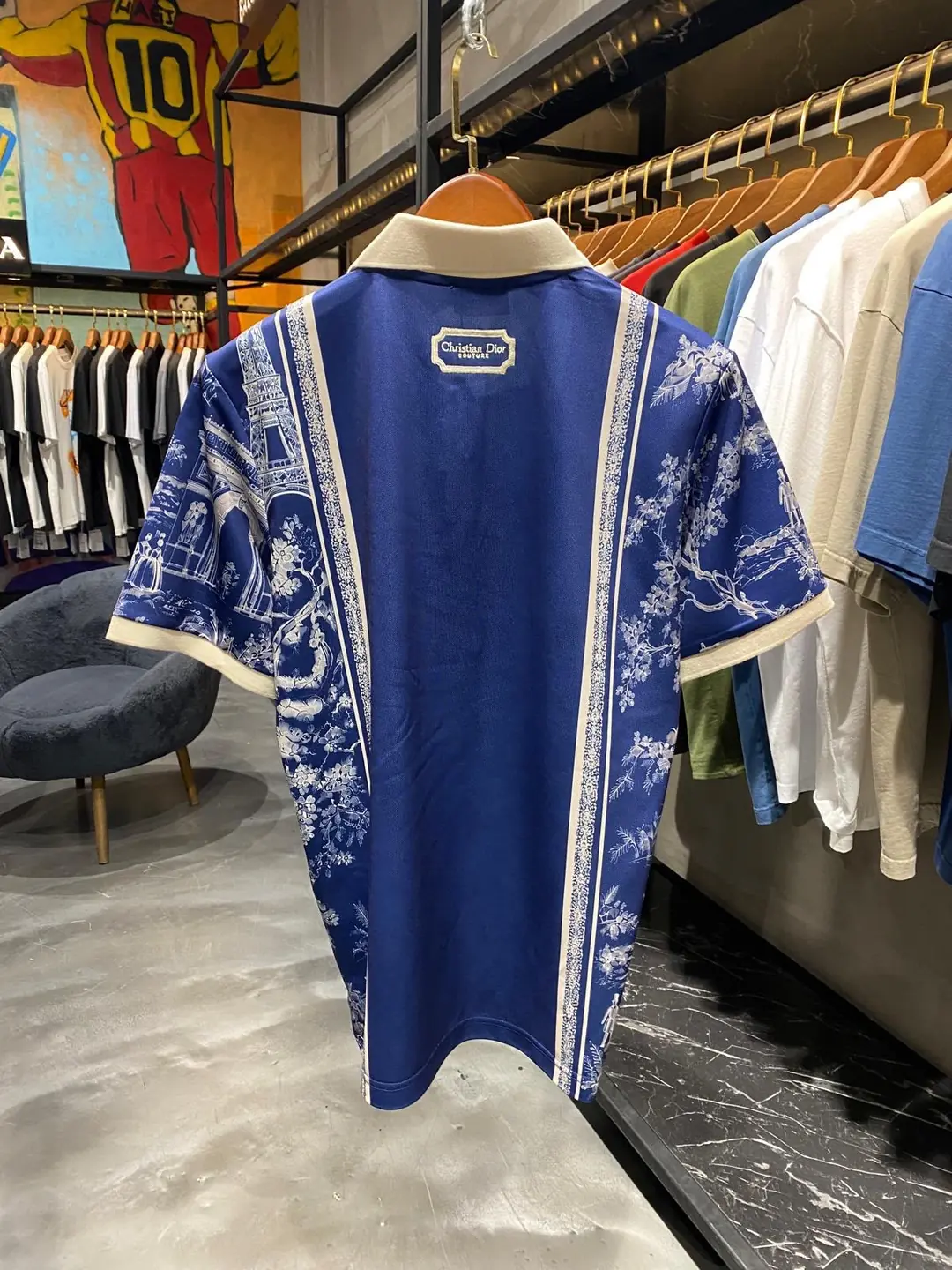 PSG x Nike x Dior Special Edition Polo T-Shirt