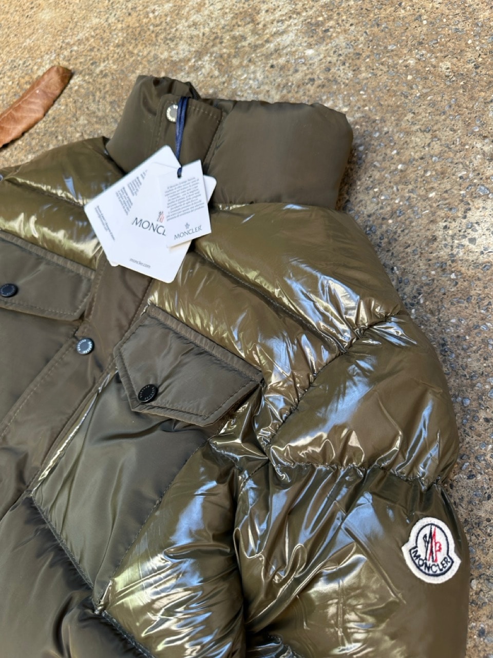 Haki Çift Parçalı Mont