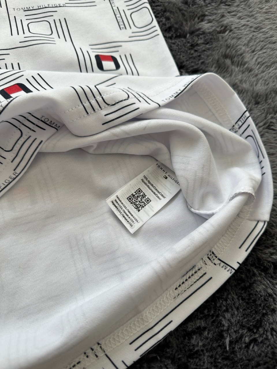 TH Desenli Relax Fit Polo Yaka T-Shirt