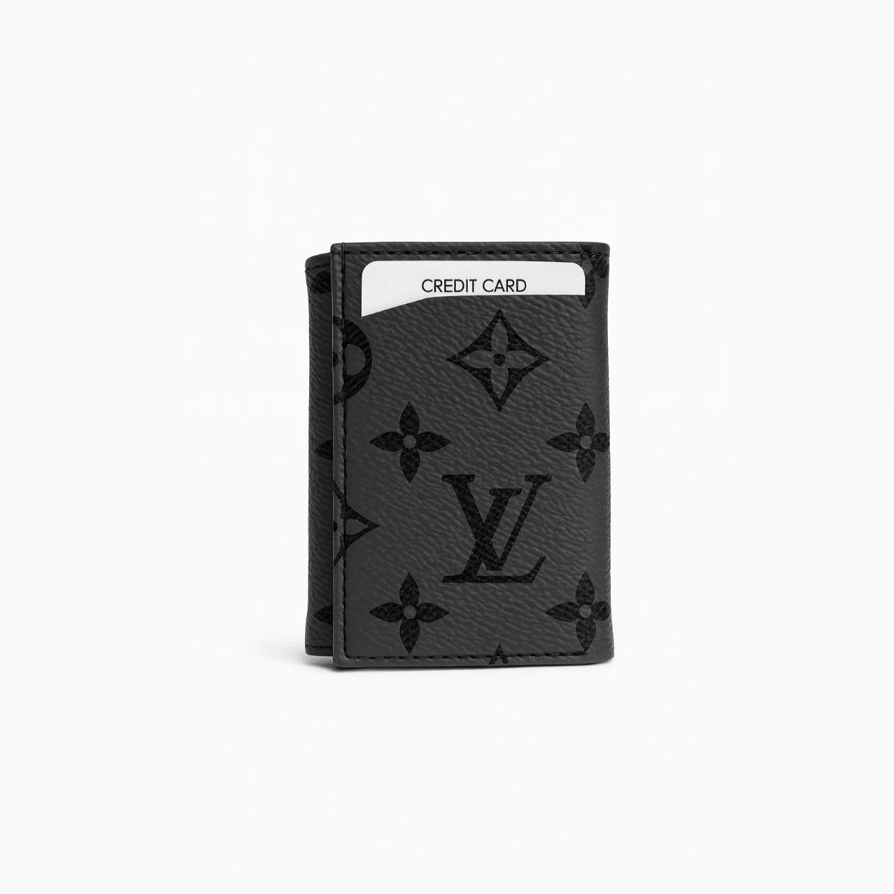 LV Monogram Deri Mekanizmalı Cüzdan