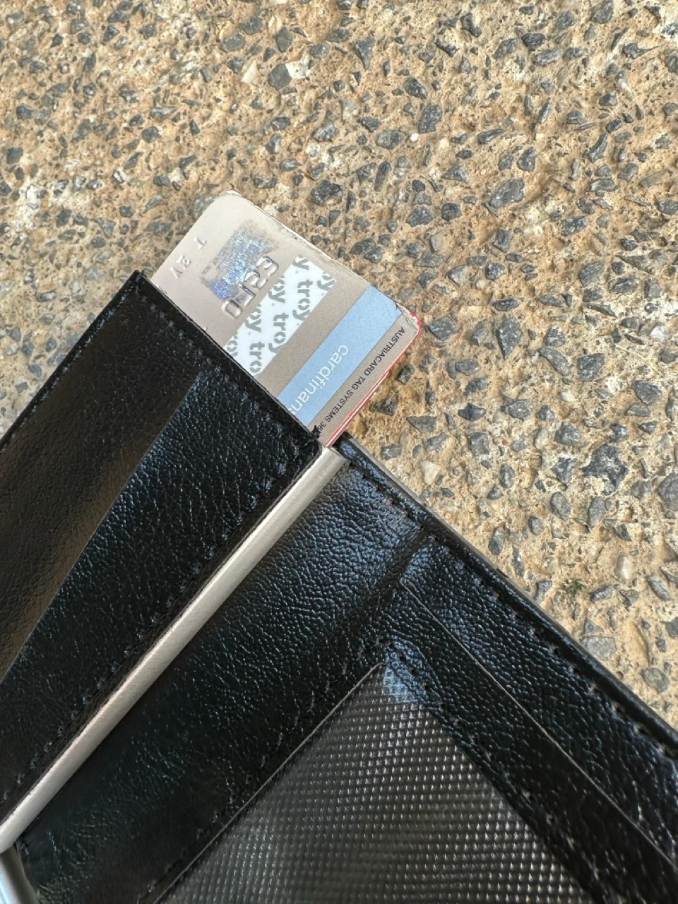 LV Monogram Deri Mekanizmalı Cüzdan