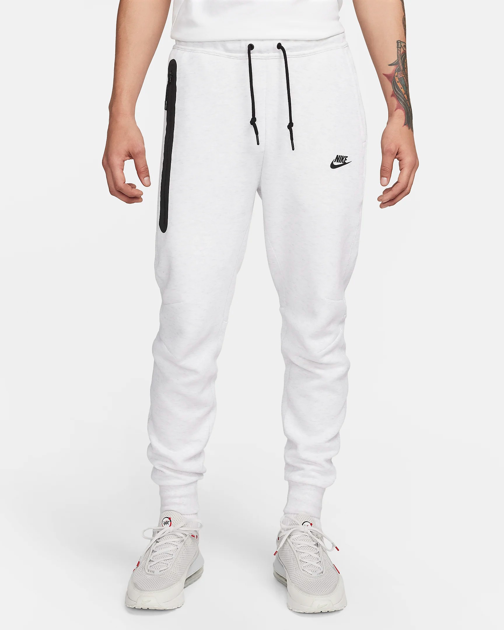 Tech Fleece Jogger New Erkek Eşofman Altı - Beyaz/Krem