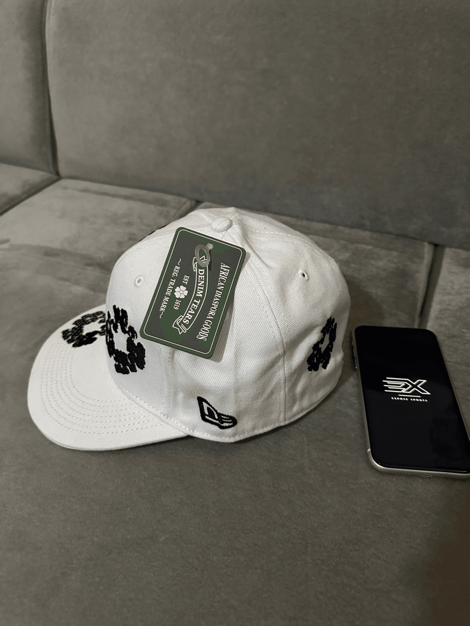 Denim Tears New Era Cotton Wreath Şapka