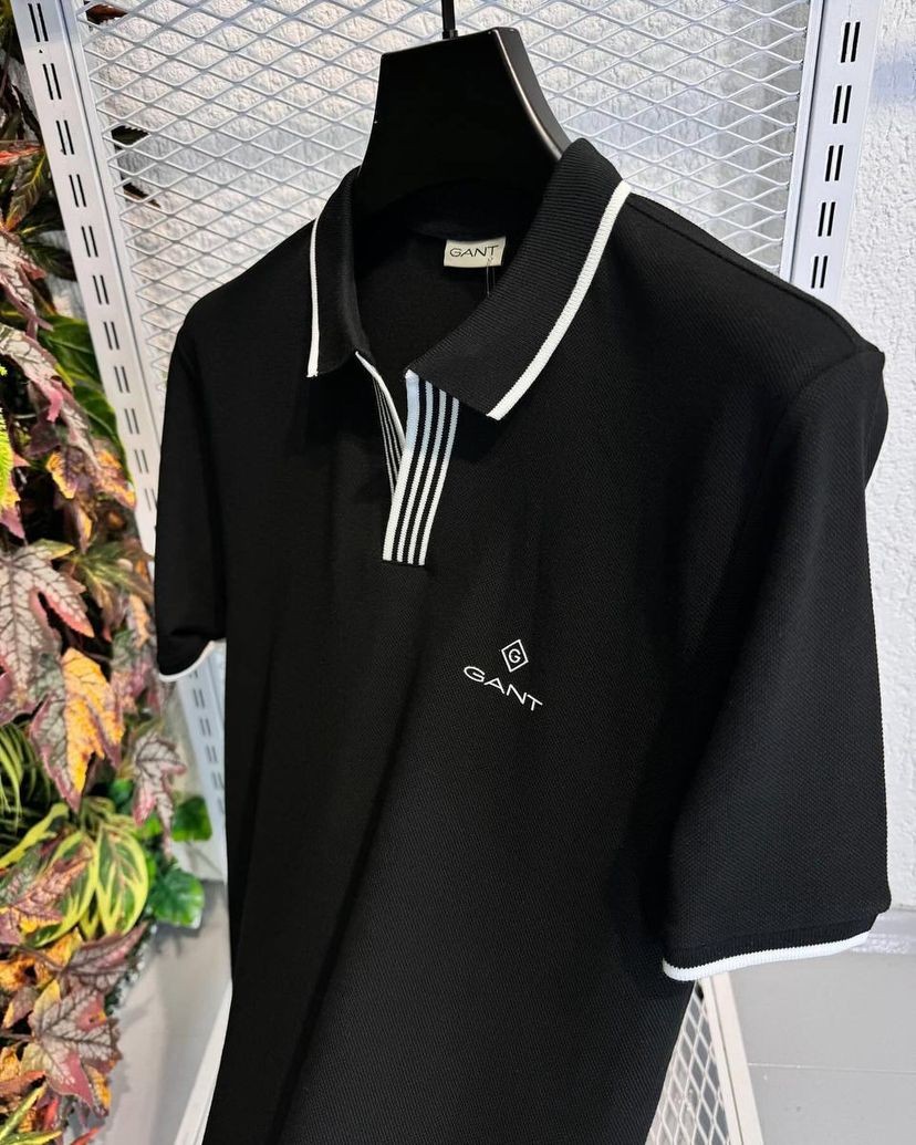 Polo Yakalı Cotton T-Shirt
