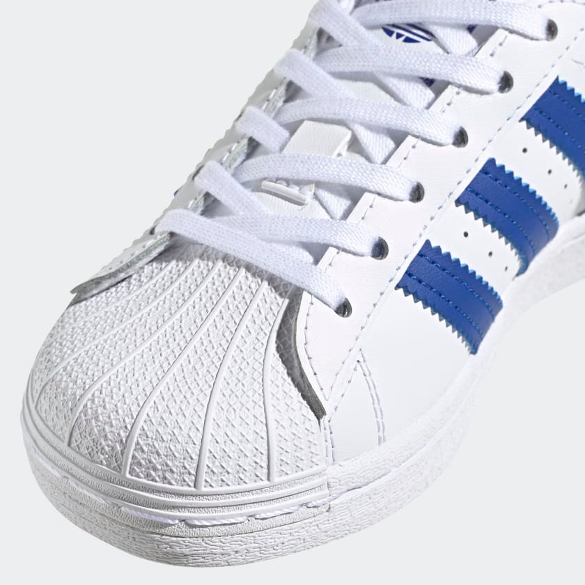 Superstar White/Blue Logo
