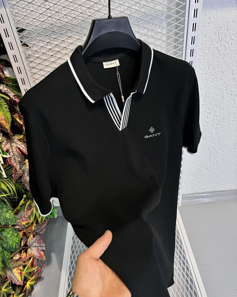 Polo Yakalı Cotton T-Shirt