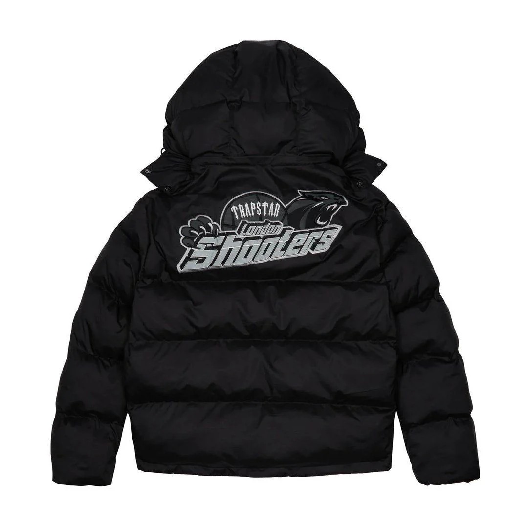 Shooters Black/Reflective Puffer Mont