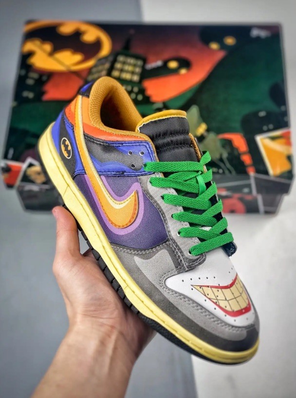 Batman x Joker Dunk Low Custom