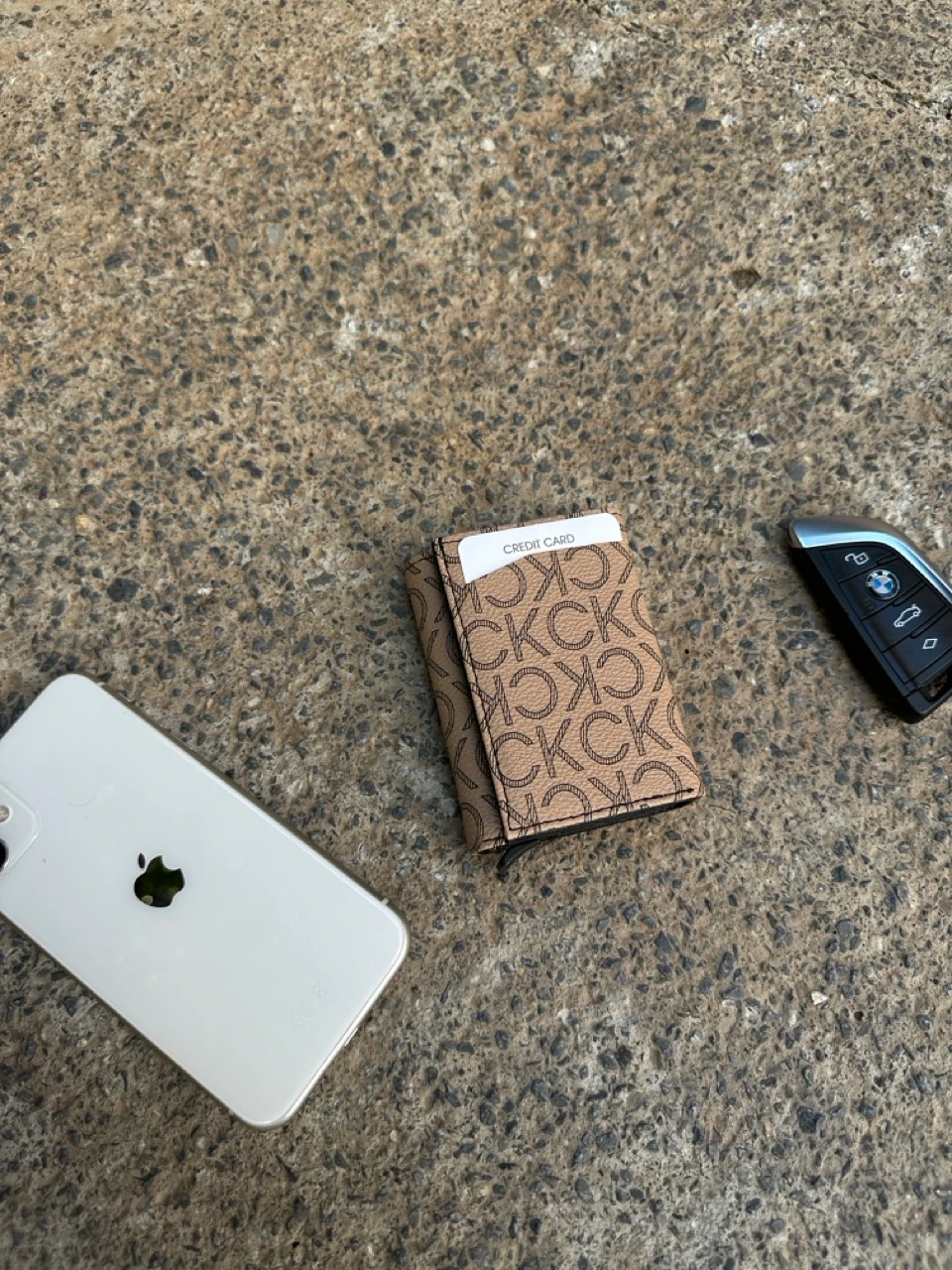 CK Deri Mekanizmalı Cüzdan