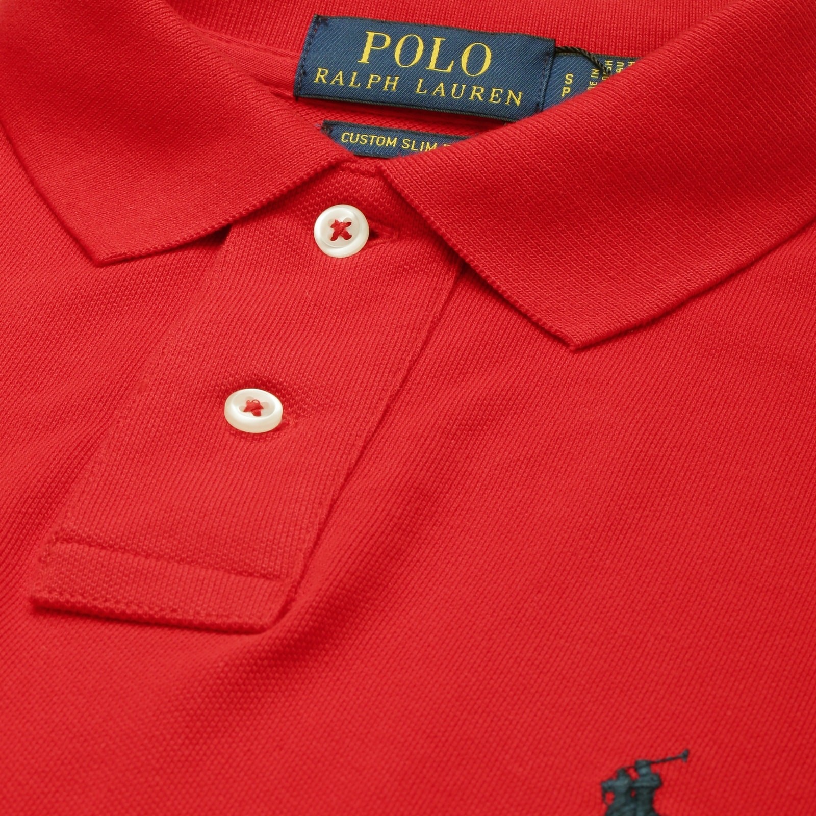 RL Polo Yaka Logo Nakışlı T-shirt