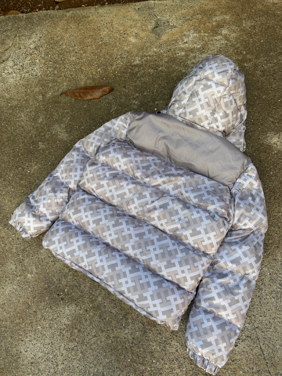 Tjm Alaska Down Desenli Puffer Mont