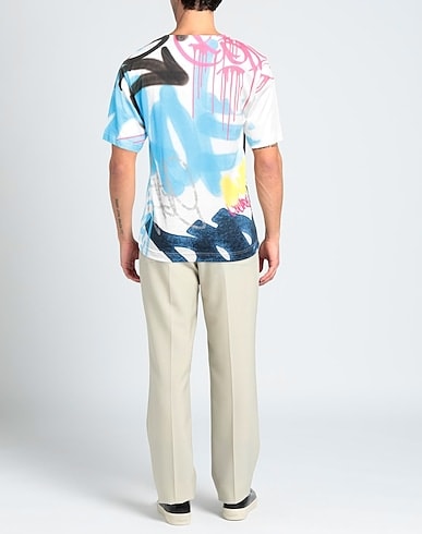 Graffiti-Print Cotton T-Shirt