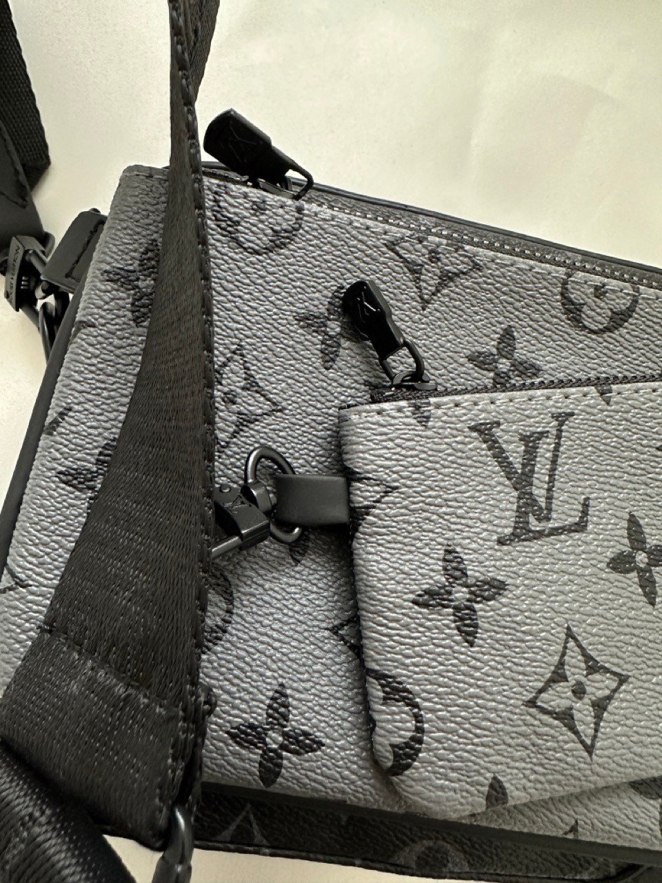 Trio Messenger Monogram Çanta