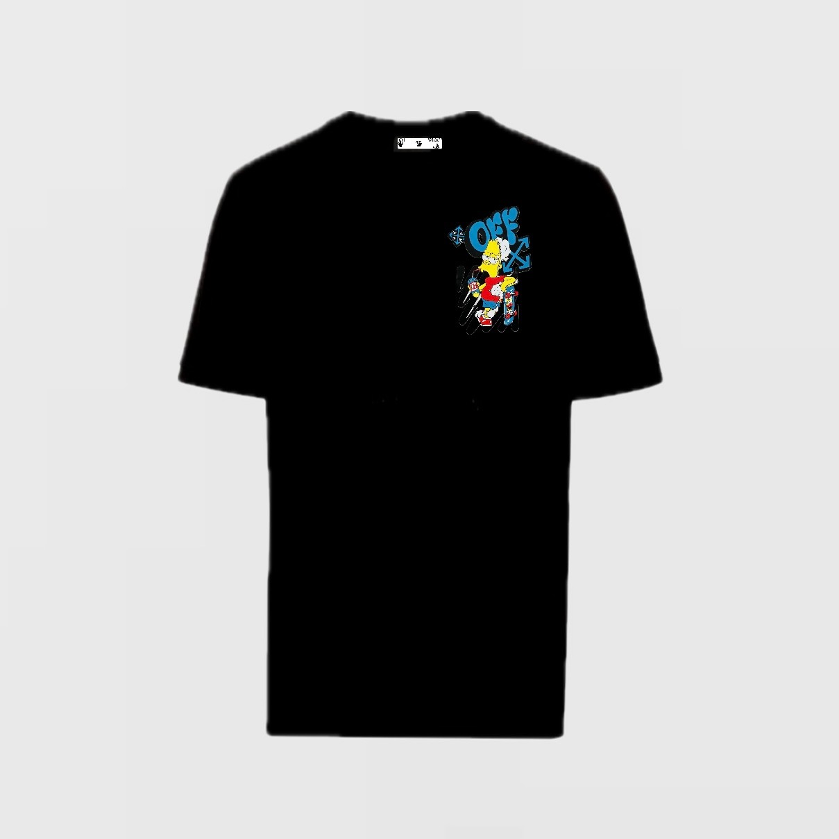 Simpsons Logo T-Shirt - Siyah