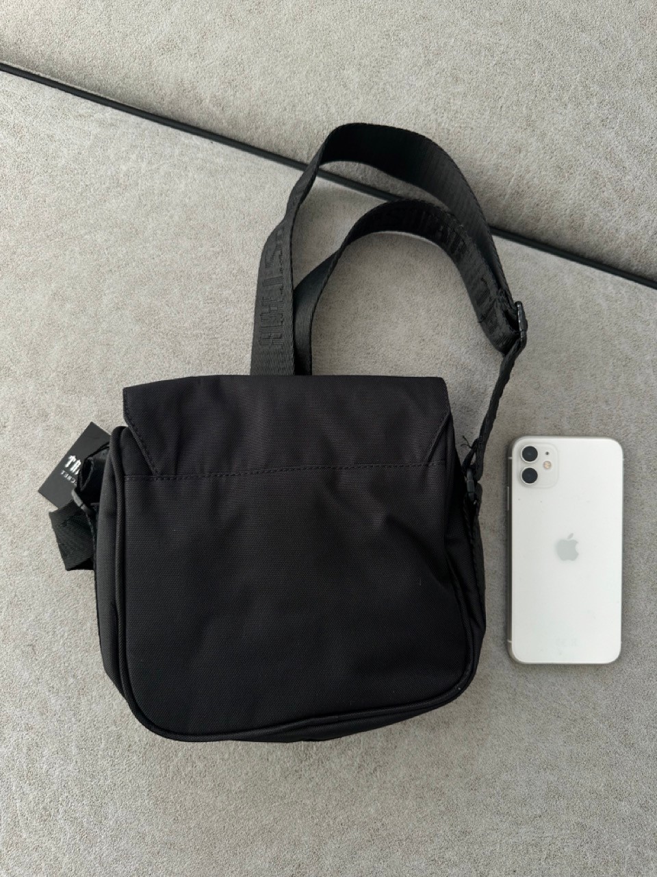 Irongate T Cross-Body Siyah/Sarı Çanta