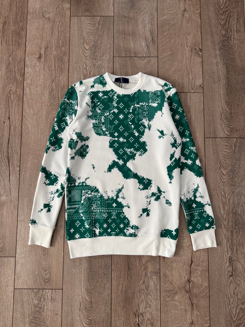 Hologram Sweat Beyaz/Yeşil
