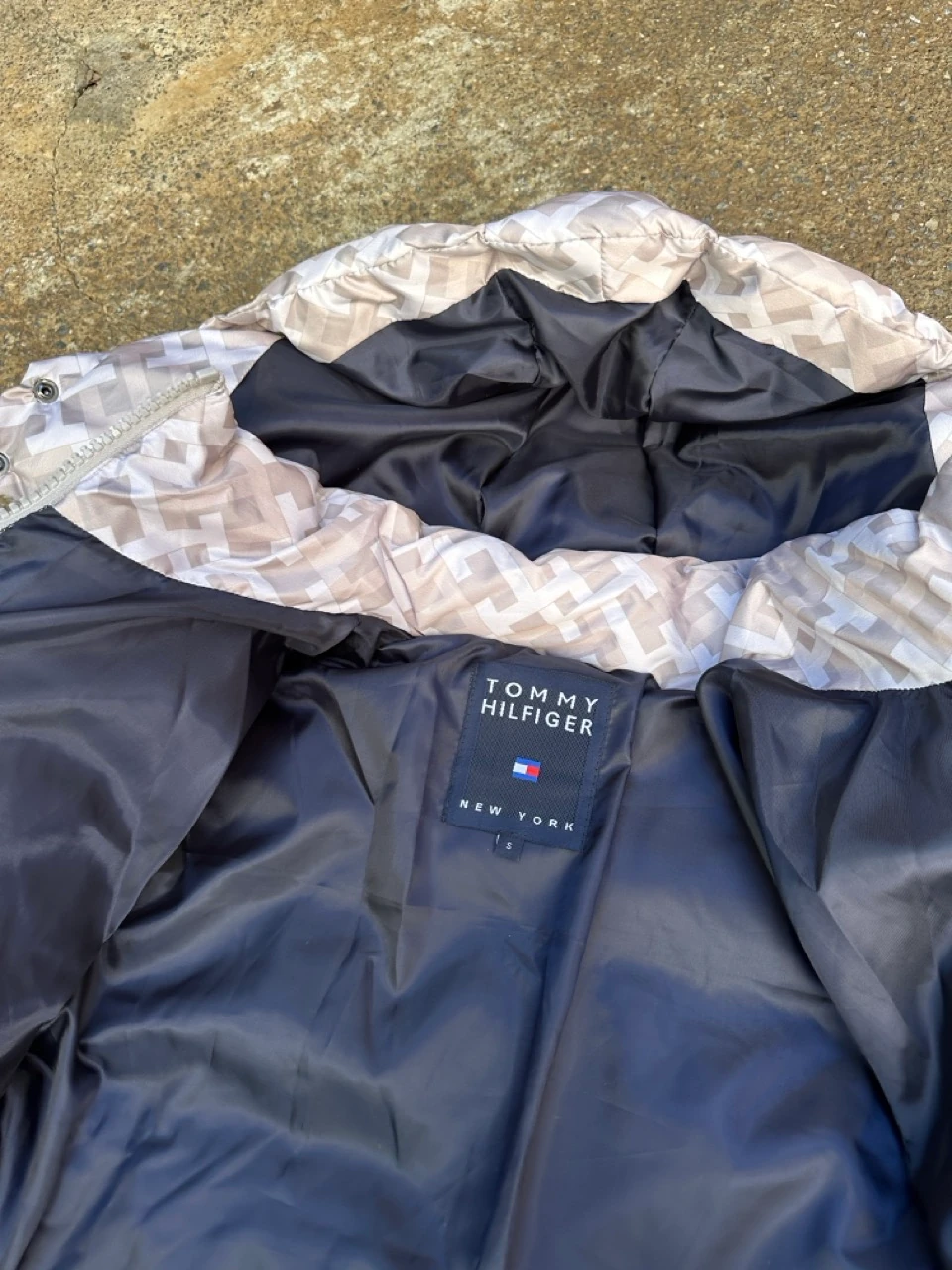 Tjm Alaska Down Desenli Puffer Mont