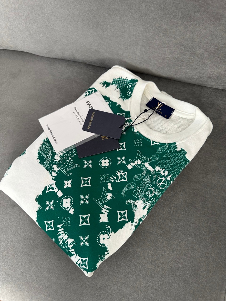 Hologram Sweat Beyaz/Yeşil