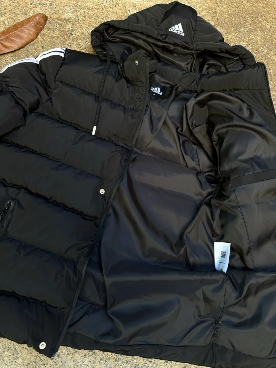 Essentials Climacool Dolgulu Puffer Mont