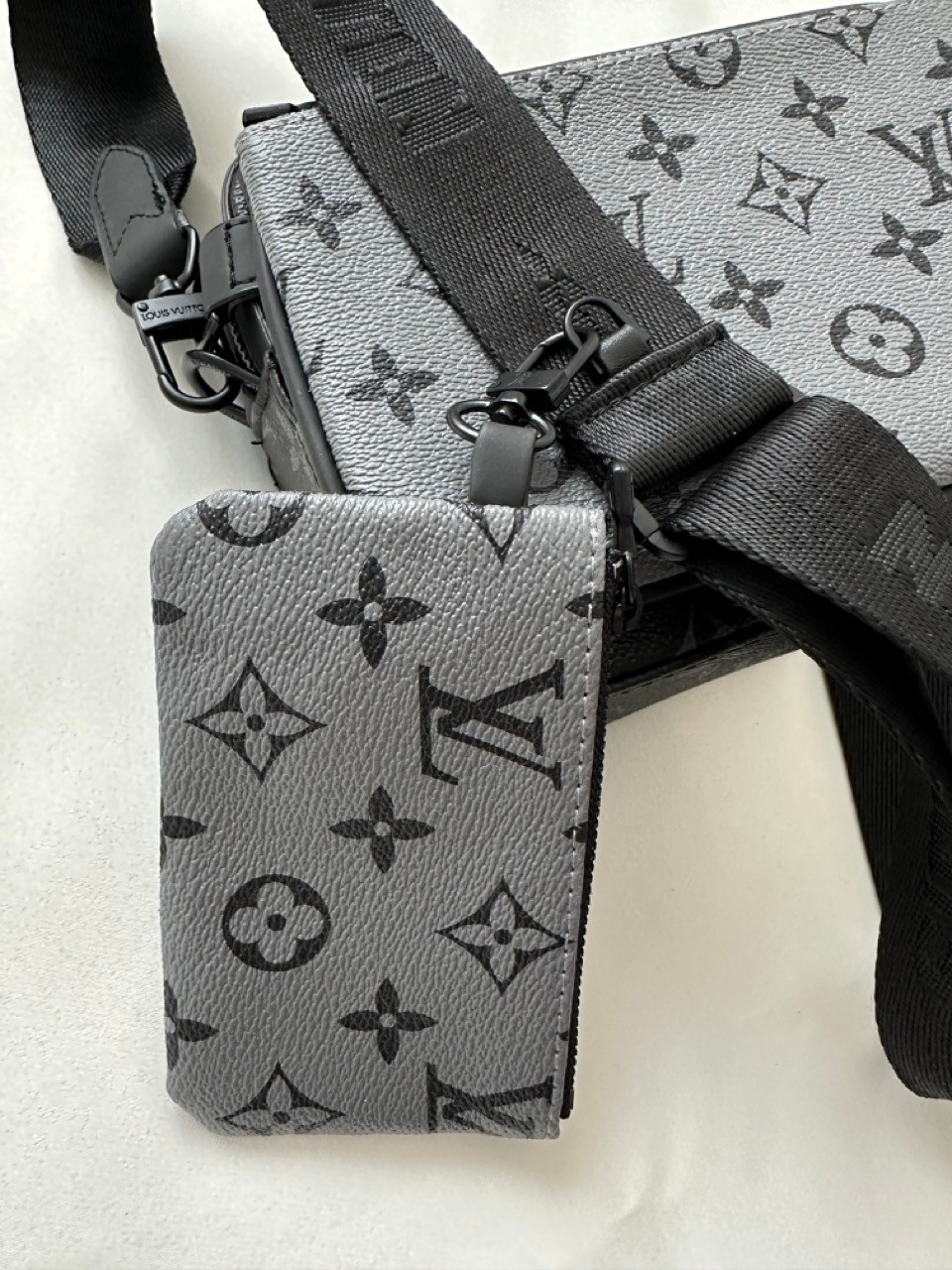 Trio Messenger Monogram Çanta