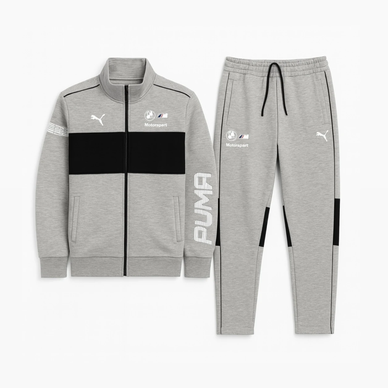 Bmw M Motorsport SDS2.0 Eşofman Takımı - Gri/Siyah