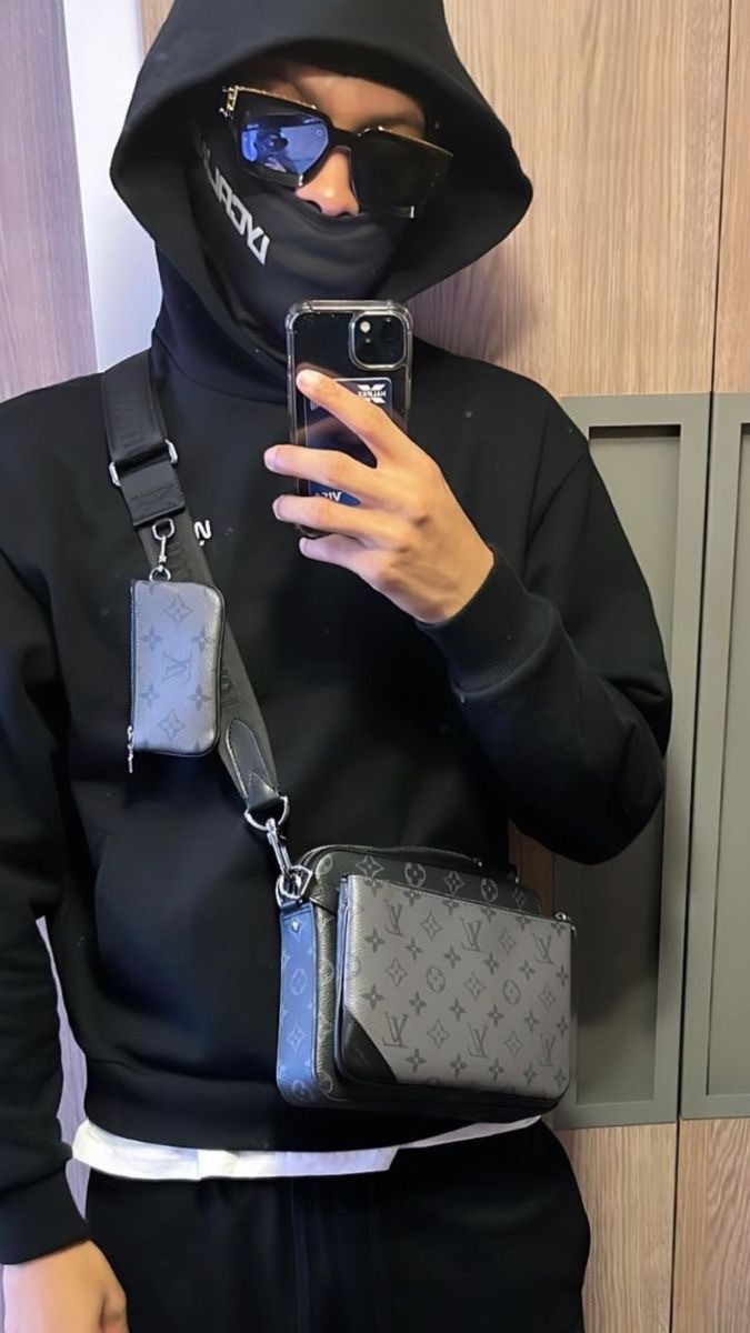 Trio Messenger Monogram Çanta