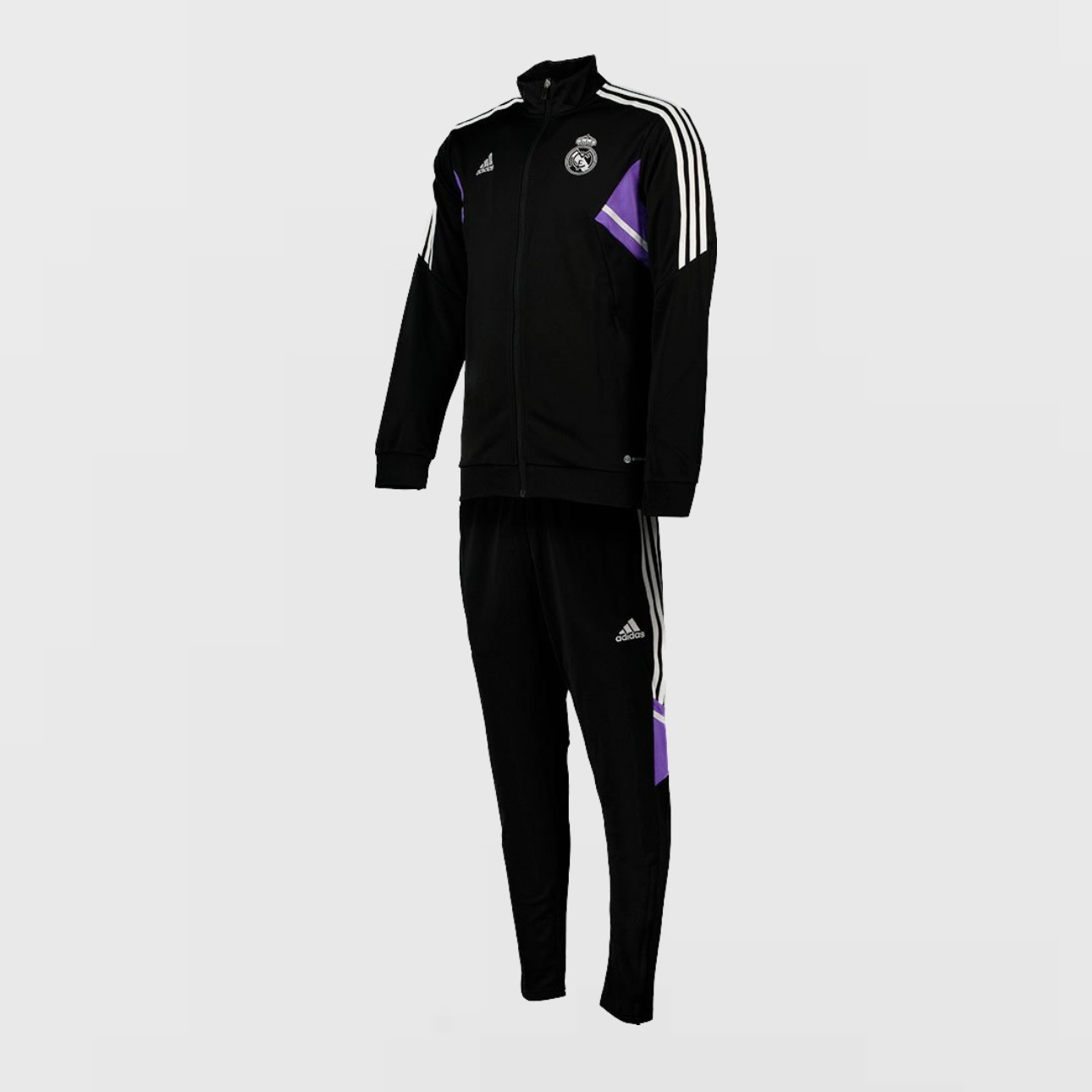 Real Madrid Training Eşofman Takımı Black/Black/Purple 