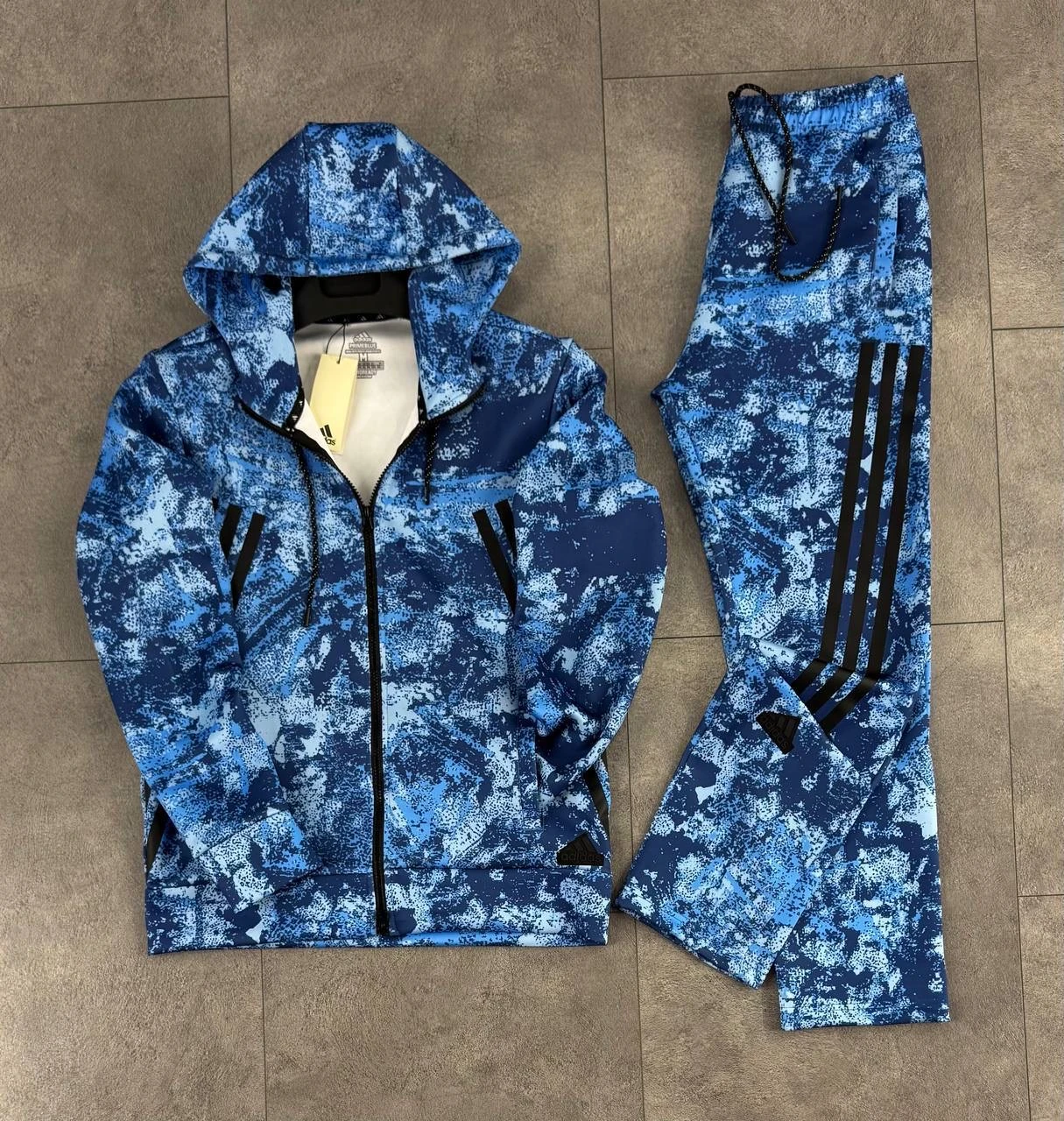 Kamuflaj Tam Boy Fermuarlı Üst