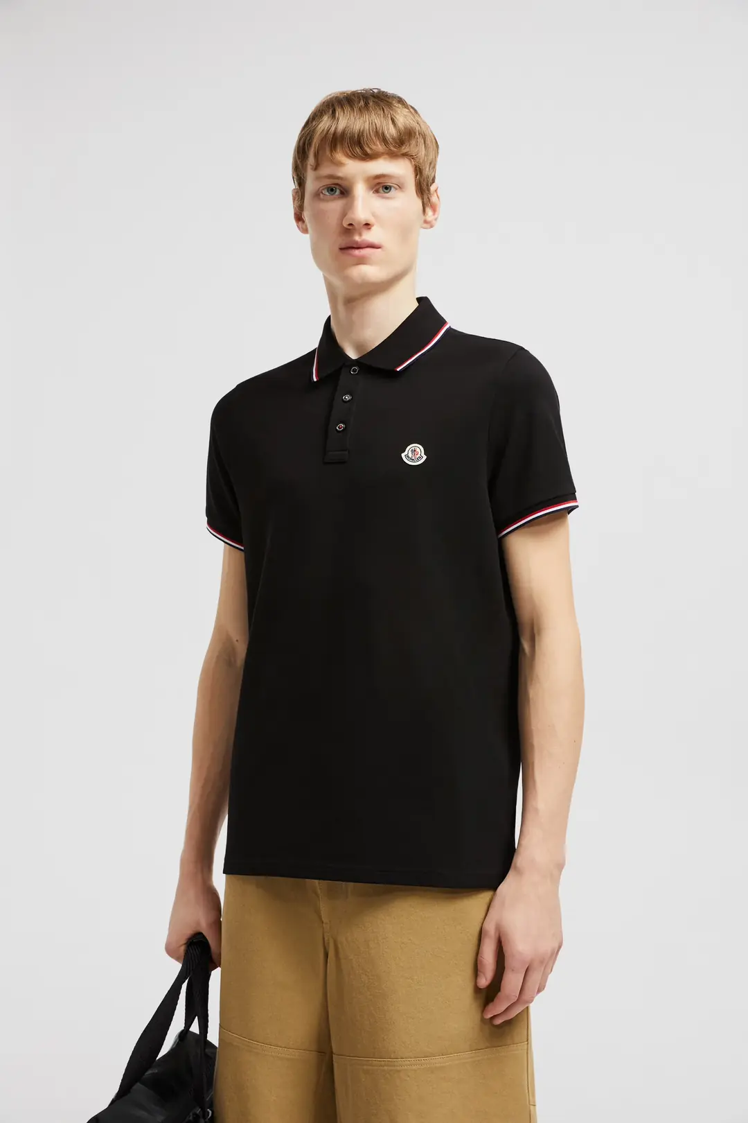 Moncler Logo Patch Polo T-Shirt
