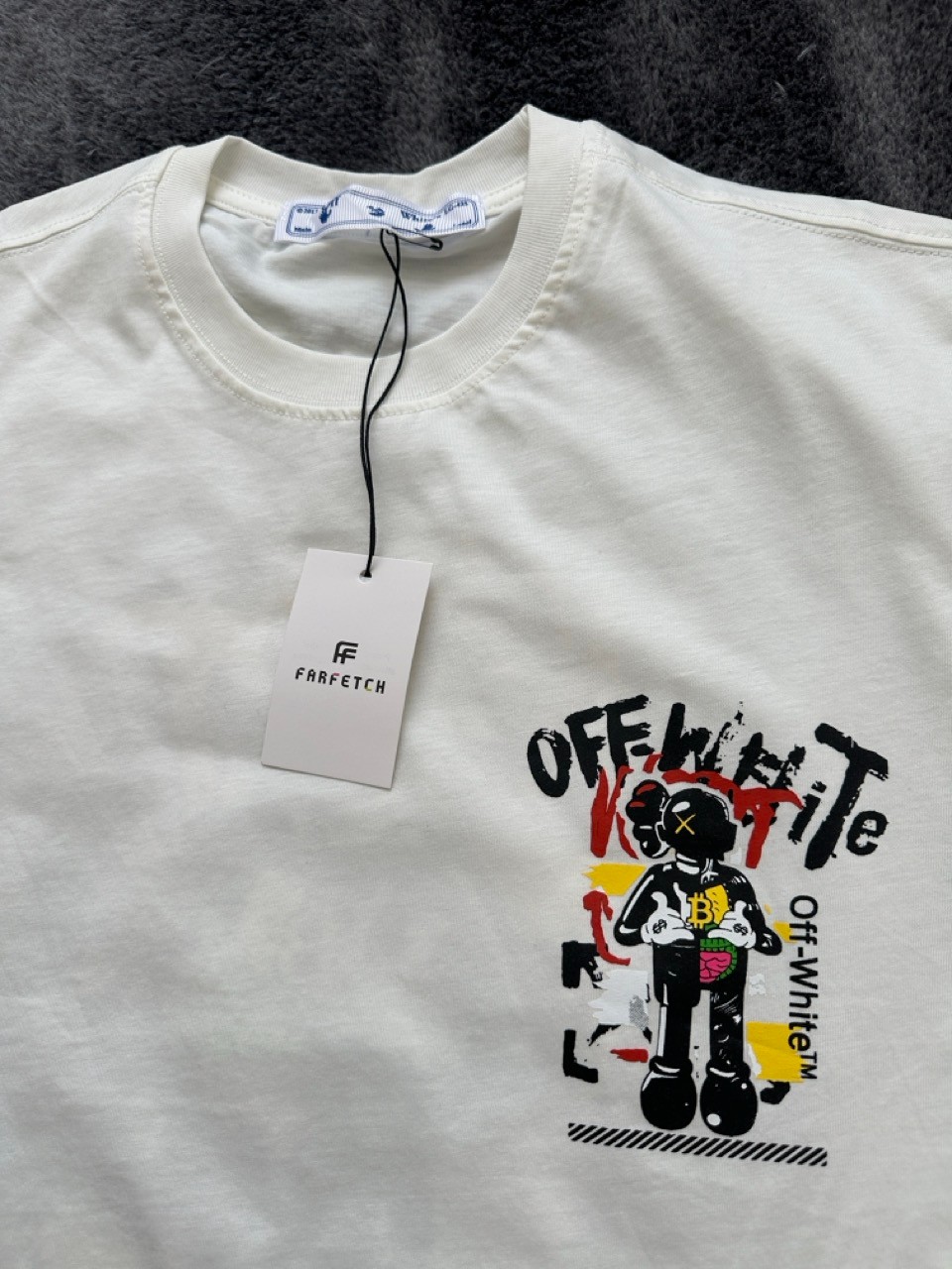 Bitcoin x Kaws Logo T-Shirt
