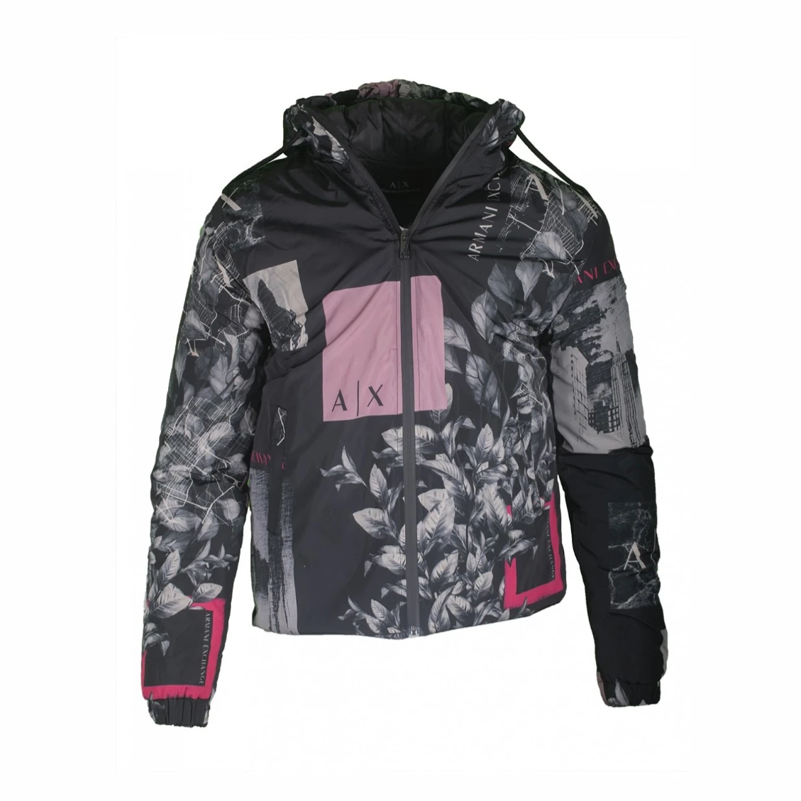 Exchange Desenli Erkek Mont