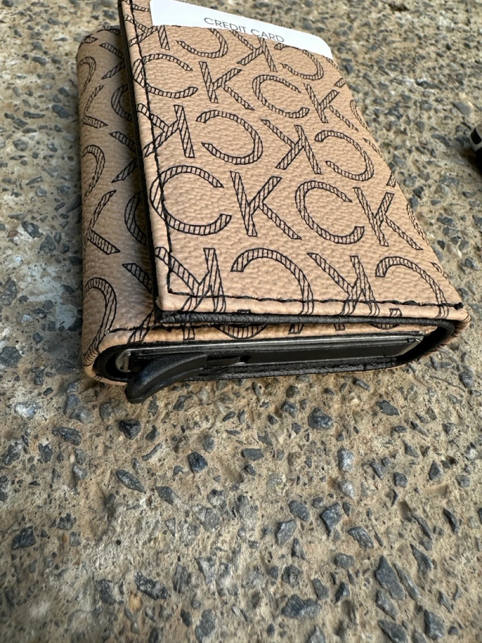 CK Deri Mekanizmalı Cüzdan