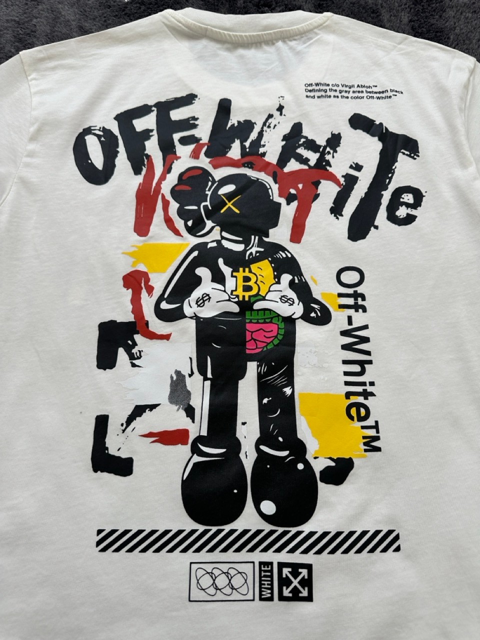 Bitcoin x Kaws Logo T-Shirt
