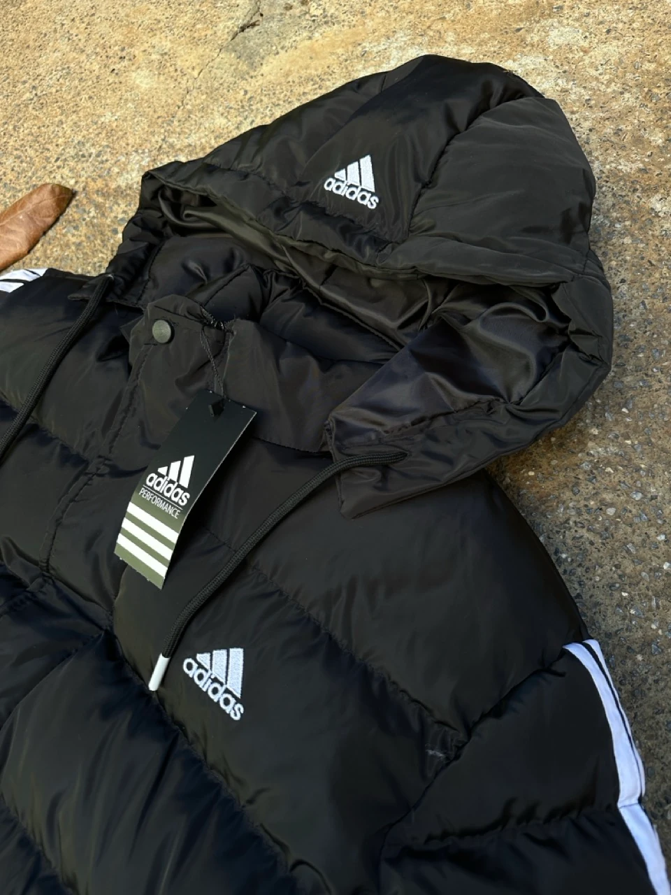 Essentials Climacool Dolgulu Puffer Mont