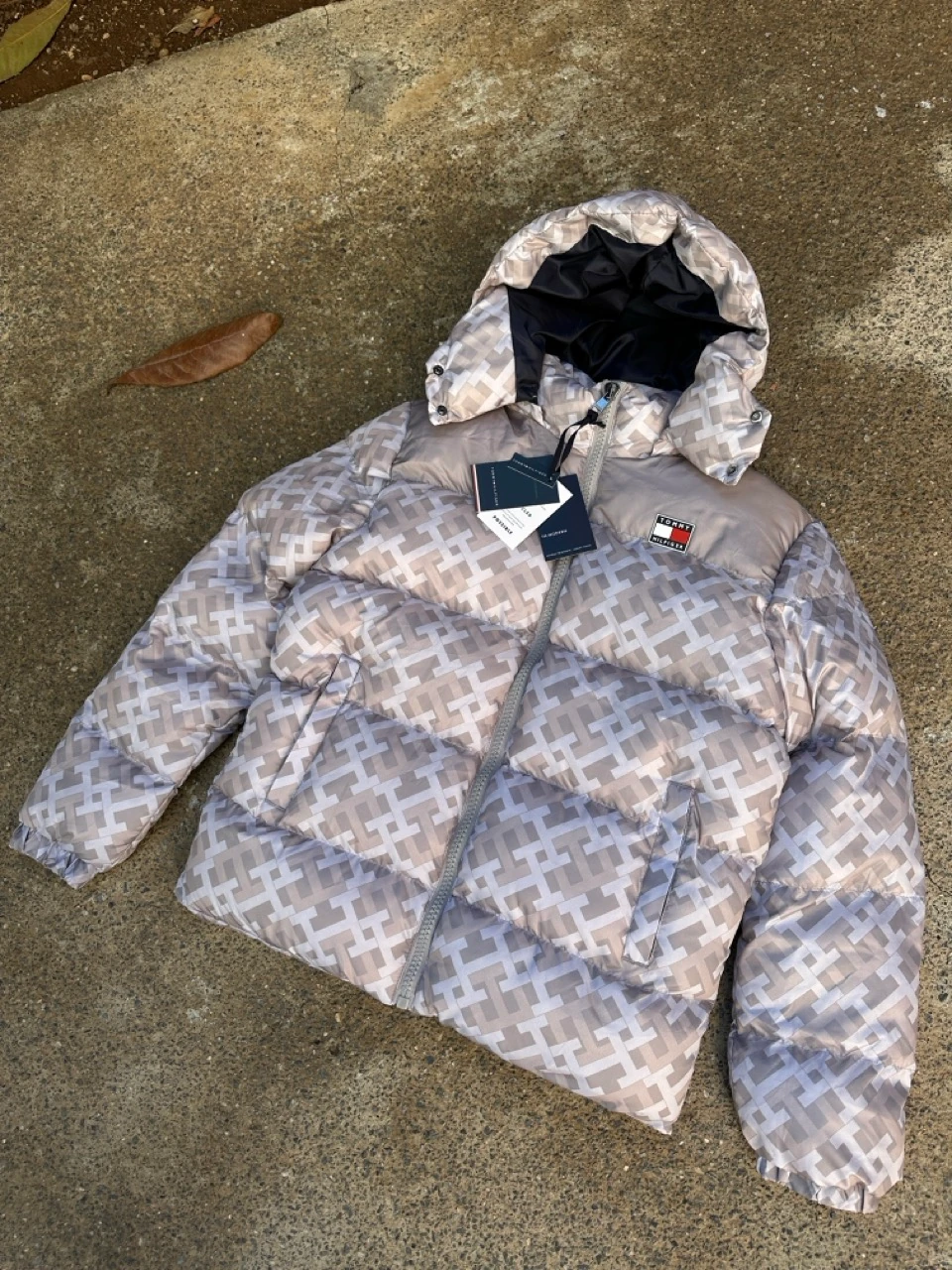 Tjm Alaska Down Desenli Puffer Mont