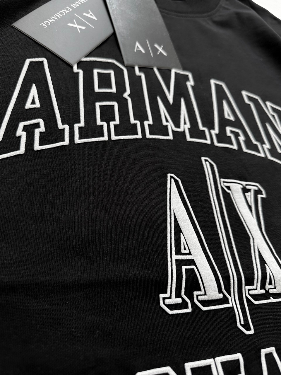 Big AX Logo Cotton T-Shirt