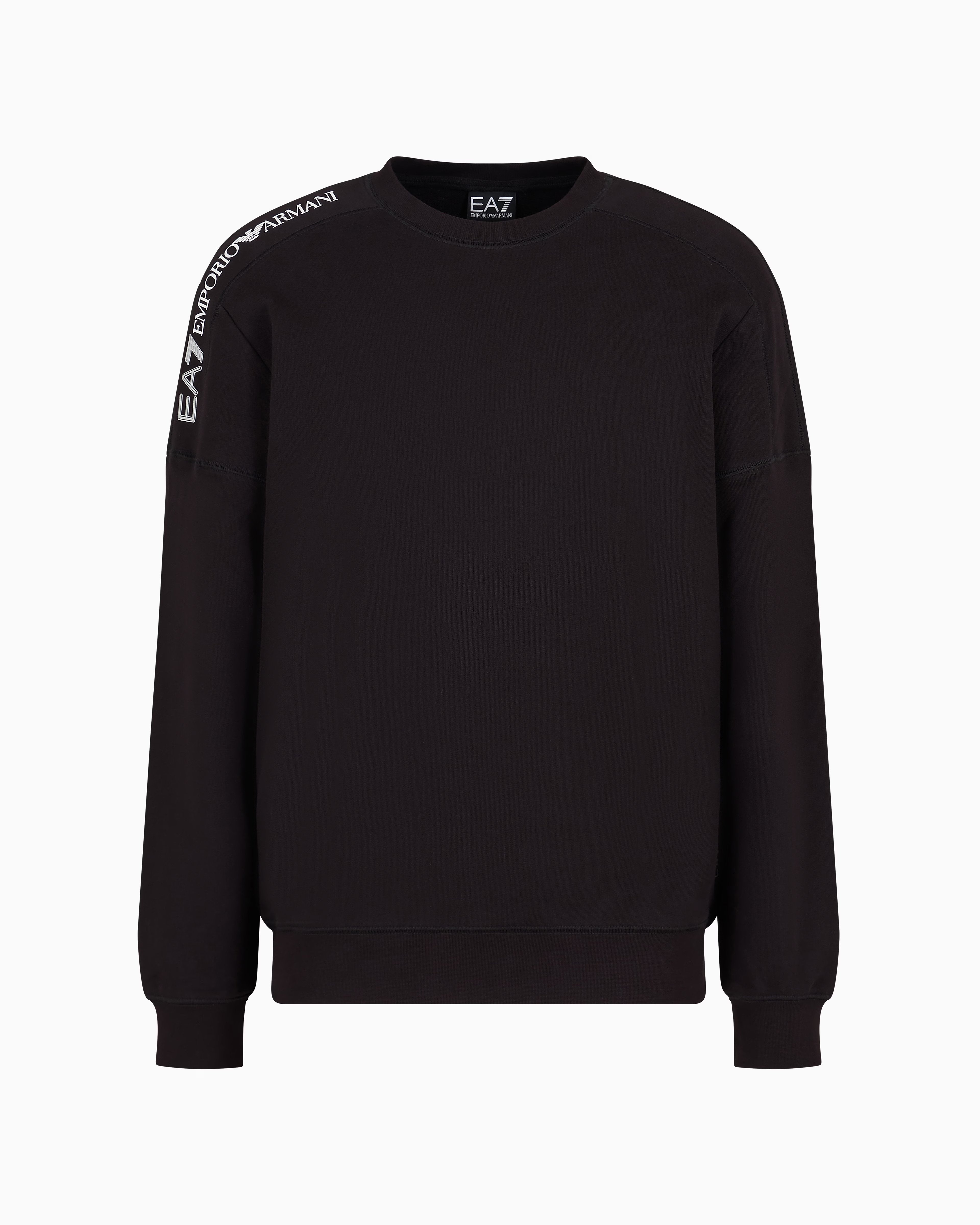 Logo Series Cotton Crew-Neck Sweatshirt